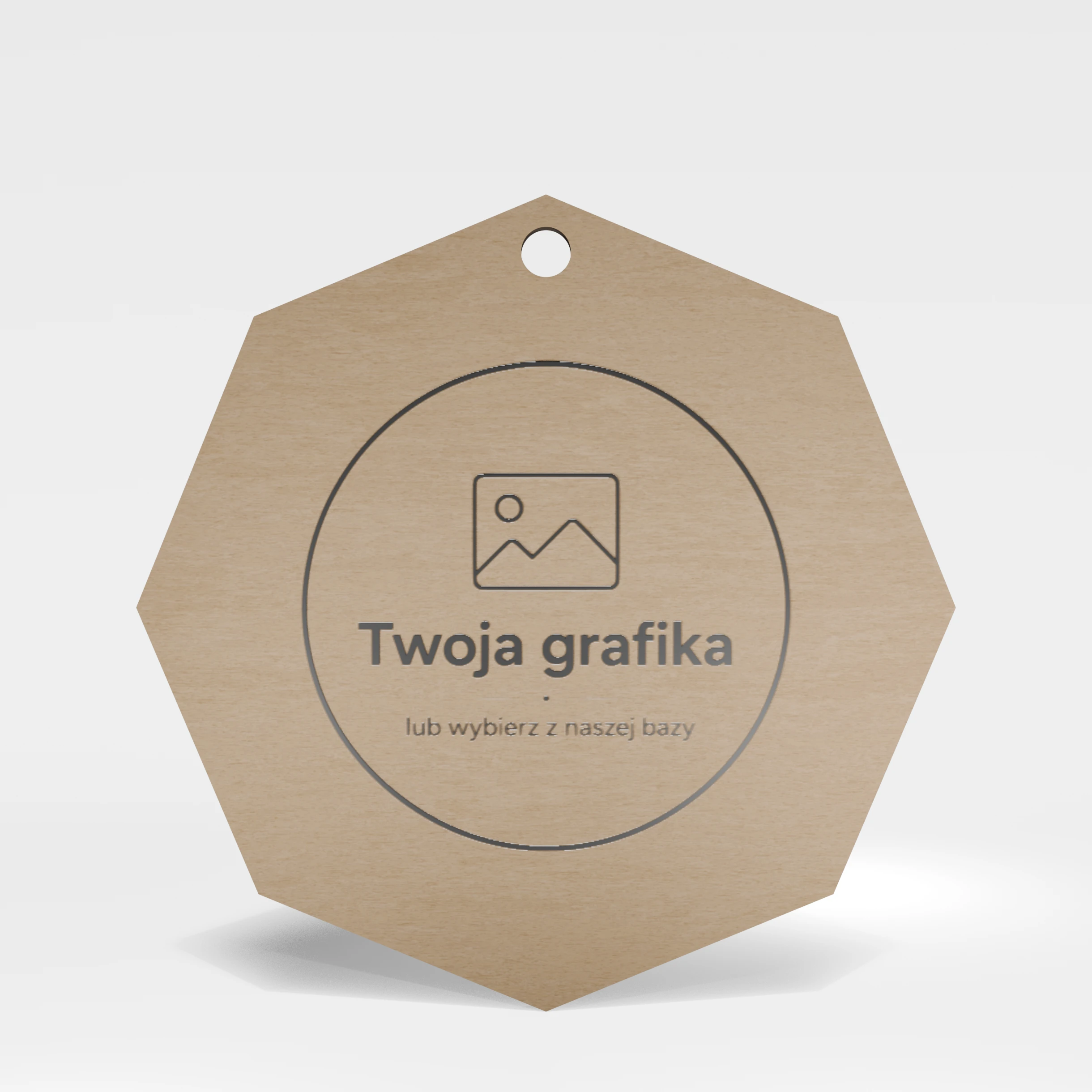 Medal ośmiotkąt